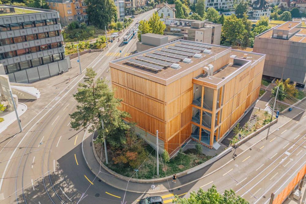 Sporthallenprovisorium Gloriarank, Universität Zürich